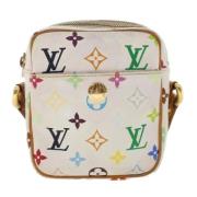 Louis Vuitton Vintage Pre-owned Canvas louis-vuitton-vskor White, Dam