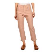 7 For All Mankind Slim-fit Trousers Pink, Dam