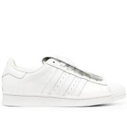 Adidas Fringe Låga Sneakers, Läder, Gummisula White, Dam