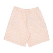 Adidas Herr Mono All Over Print Shorts Pink, Herr