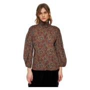 Antik Batik Zina printblus Multicolor, Dam