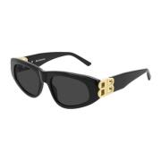 Balenciaga Dynasty Cat Sunglasses Black, Dam