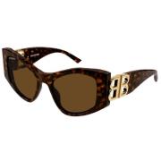 Balenciaga Dynasty Cat-Eye Solglasögon Brown, Unisex