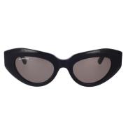 Balenciaga Vintage-inspirerade Cat-eye Solglasögon med Exklusiv Design...