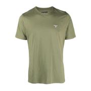 Barbour T-Shirts Green, Herr
