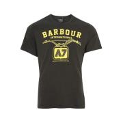 Barbour Legendarisk A7 Vintage Logo T-shirt Green, Herr