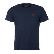 Barbour Sports T-Shirt i Navy Blue, Herr