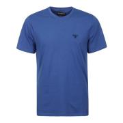 Barbour Kungblått Logot-shirt Blue, Herr