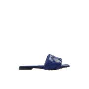 Bottega Veneta Lido slides Blue, Dam