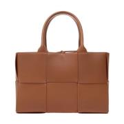 Bottega Veneta ‘Arco Small’ shopper väska Brown, Dam