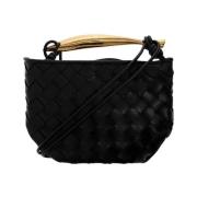 Bottega Veneta Sardine Mini axelväska Black, Dam