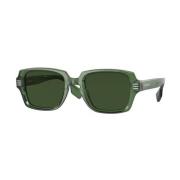 Burberry Stiliga solglasögon för kvinnor Green, Dam