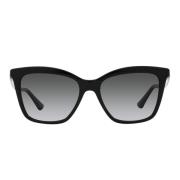 Bvlgari Polariserade Cat-Eye Solglasögon med Svart Ram Black, Dam