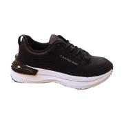 Calvin Klein Retro Chunky Runner Sneakers Black, Dam