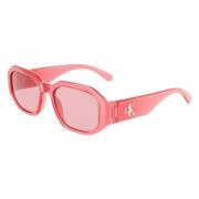 Calvin Klein Stiliga solglasögon för kvinnor Red, Dam