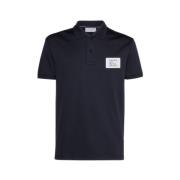 Calvin Klein Klassisk Polo Shirt för Män Black, Herr