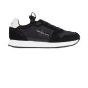 Calvin Klein Retro Runner Sneakers Black, Herr