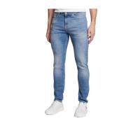 Calvin Klein Casual Stone Washed Skinny Jeans Blue, Herr