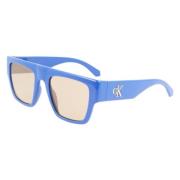 Calvin Klein Stiliga Ckj22636S solglasögon Blue, Unisex