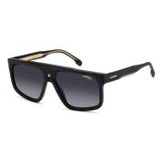 Carrera Matte Black Sunglasses with Dark Grey Shaded Lenses Black, Uni...