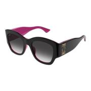 Cartier Höj din stil med Ct0304S-005 solglasögon Black, Unisex