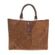 Chloé ‘Marcie’ shopper väska Brown, Dam
