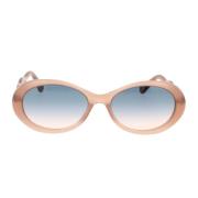 Chloé Chloé-inspirerade ovala solglasögon Pink, Dam