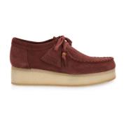 Clarks Loafers Red, Dam