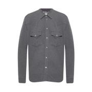 Diesel Casual skjorta Gray, Herr