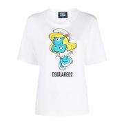 Dsquared2 T-shirts White, Dam
