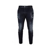 Dsquared2 Trendiga Svarta Slim-Fit Jeans Black, Herr