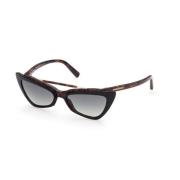 Dsquared2 Stiliga solglasögon för kvinnor Black, Dam