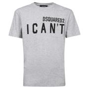 Dsquared2 Klassiskt Logotyp T-Shirt Gray, Herr