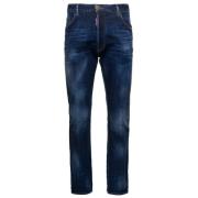 Dsquared2 Slim-Fit Stretch Denim Jeans Blue, Herr