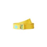 Dsquared2 Ikoniskt Logo Tape Bälte Yellow, Herr