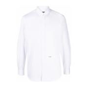 Dsquared2 Ss22 Vit Bomullsskjorta White, Herr