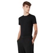 Emporio Armani Svarta T-shirts och Polos Black, Herr