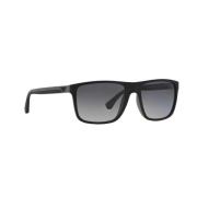 Emporio Armani EA 4033 5229T3 56 Polarized Sunglasses Black, Herr