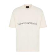 Emporio Armani Bomull T-shirt White, Herr