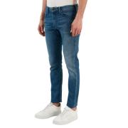 Emporio Armani Modern Slim Fit Jeans Blue, Herr