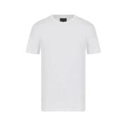 Emporio Armani Essentiell Piman Bomull T-shirt White, Herr