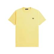 Fred Perry T-Shirts Yellow, Herr