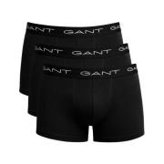 Gant Pack Trunk Boxershorts för män Black, Herr