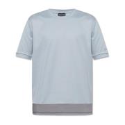 Giorgio Armani T-shirt med logotyp Gray, Herr
