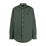 Givenchy Gröna skjortor för män Aw23 Green, Herr
