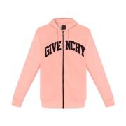 Givenchy Hoodie med logga Pink, Herr