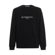 Givenchy Svart Logotröja Black, Herr