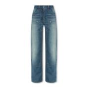 Givenchy Jeans med slitna effekter Blue, Dam