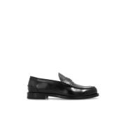 Givenchy Loafers i läder med logotyp Black, Herr