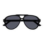 Gucci Svarta solglasögon för kvinnor Black, Dam